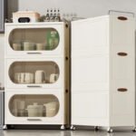 Multi-functiona with Drawers Flexible Plastic Rack - Image 5