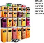 24 Pack Set Airtight Kitchen Organizers - Image 2