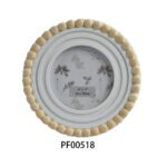 Round Wooden Beads Photo Frame - Image 3