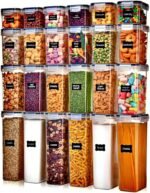 24 Pack Set Airtight Kitchen Organizers - Image 4