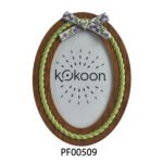 Round Wooden Beads Photo Frame - Image 6